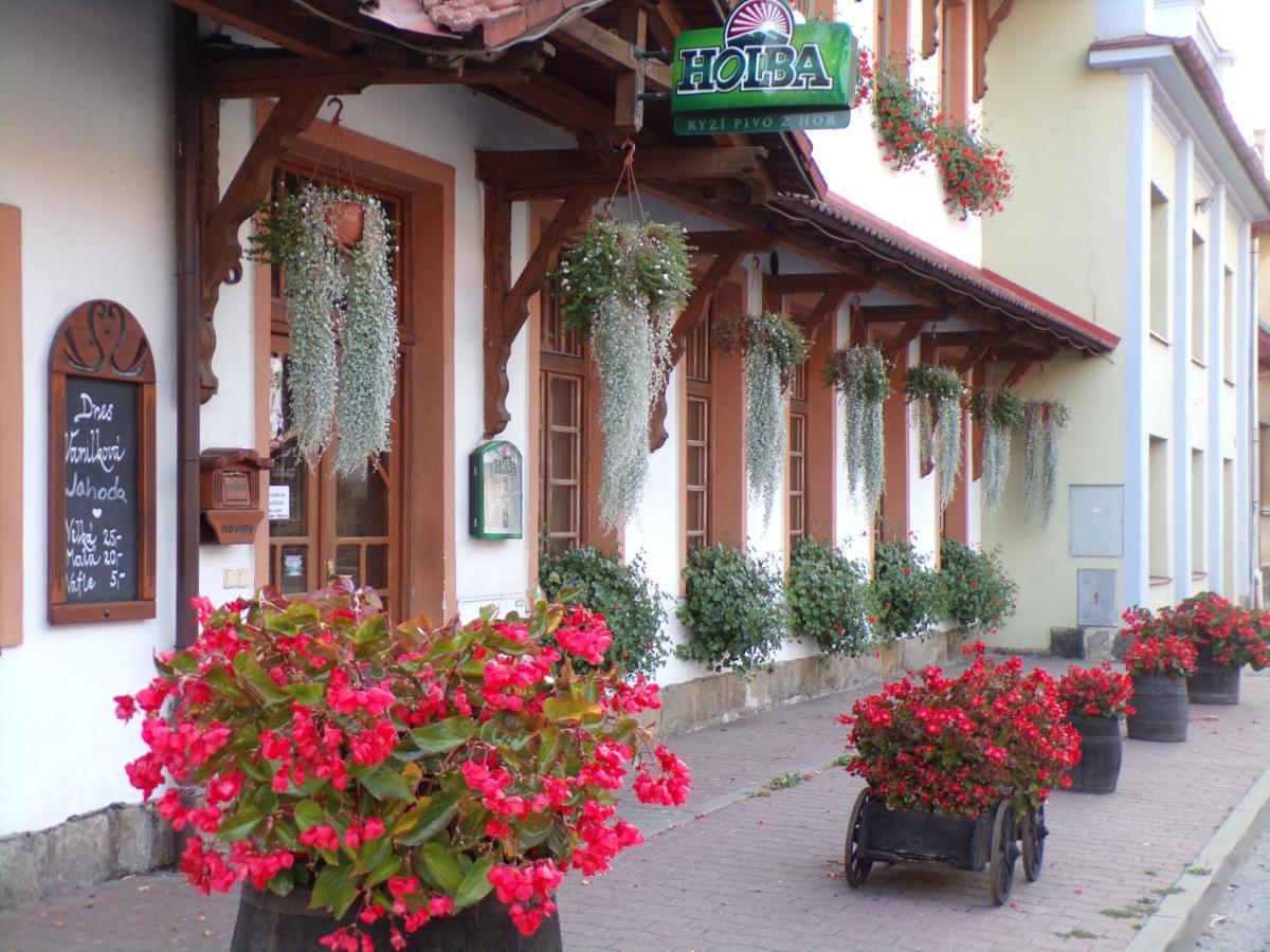 Penzion Restaurace U Helferu Libuň Eksteriør bilde